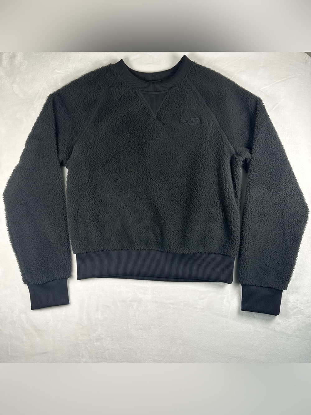 The North Face Women’s Black Sherpa Crew Sweatshirt